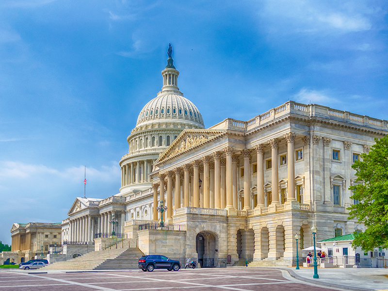 United States Capitol building, Washington DC, USA