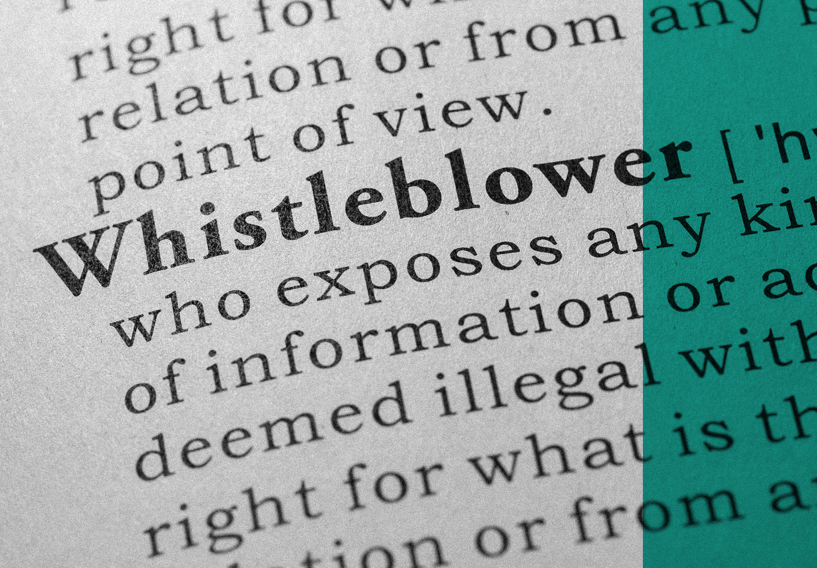 definition of whistleblower